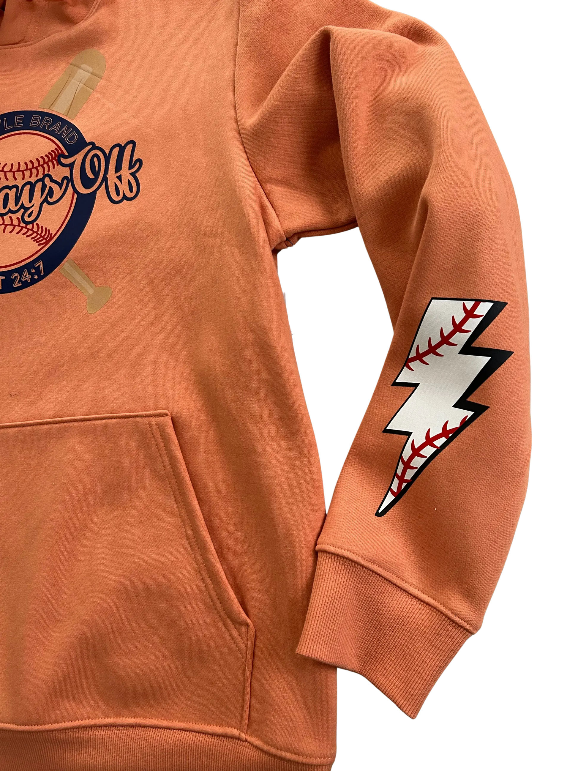 NoDaysOff Baseball  ⚡️ Hoody NoDaysOff Clothing  NoDaysOff Baseball  ⚡️ Hoody