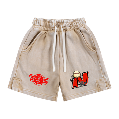 NoDaysOff Kids Washed Shorts